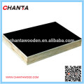 1220X2440 WBP melamina álamo marrón negro laminado laminado madera contrachapado hormigón